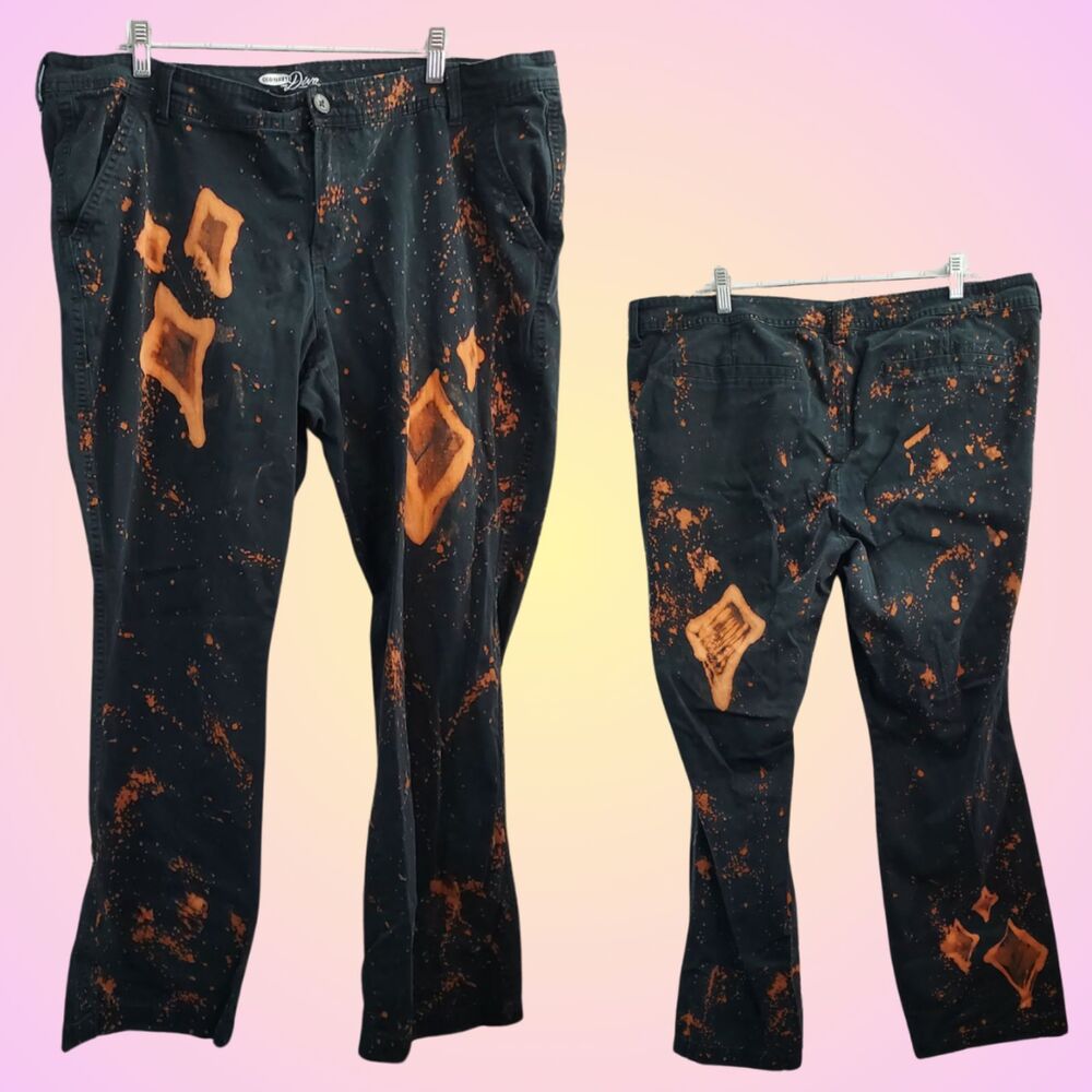 Reworked Plus Size Pants Size 18